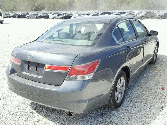 1HGCP2F47BA003734 - 2011 HONDA ACCORD LXP GRAY photo 4