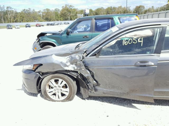 1HGCP2F47BA003734 - 2011 HONDA ACCORD LXP GRAY photo 9