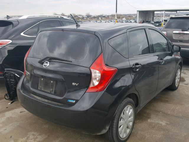 3N1CE2CP8FL378813 - 2015 NISSAN VERSA NOTE BLACK photo 4