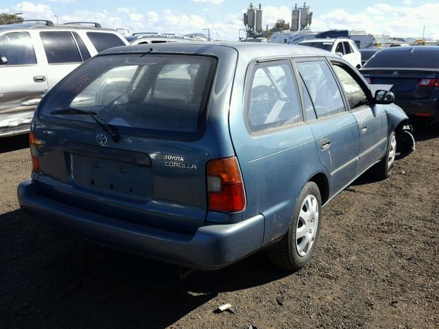 JT2AE09V9S0088594 - 1995 TOYOTA COROLLA BA GREEN photo 4