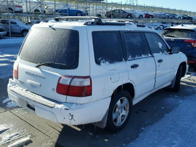 JF1SF65632G755179 - 2002 SUBARU FORESTER S WHITE photo 4