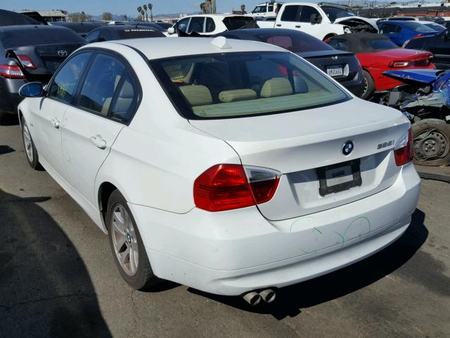 WBAVB17516NK32946 - 2006 BMW 325 I AUTO WHITE photo 3