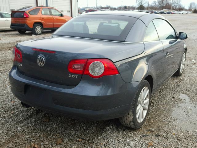 WVWBA71F47V007080 - 2007 VOLKSWAGEN EOS 2.0T CHARCOAL photo 4