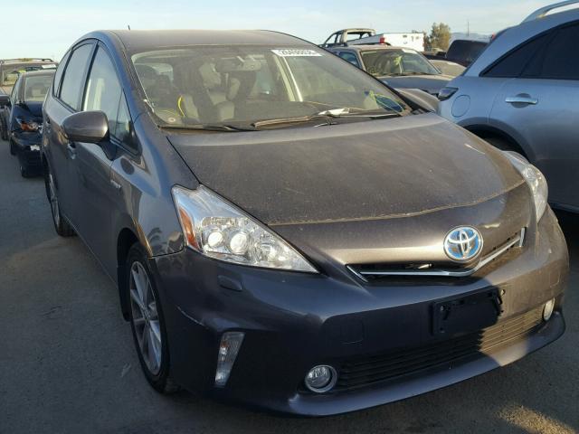 JTDZN3EU9C3044037 - 2012 TOYOTA PRIUS V CHARCOAL photo 1