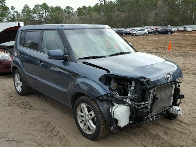 KNDJT2A28B7340045 - 2011 KIA SOUL + GREEN photo 1