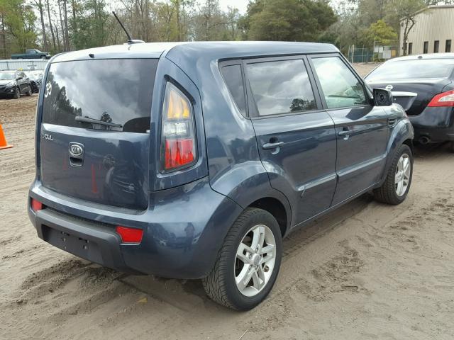 KNDJT2A28B7340045 - 2011 KIA SOUL + GREEN photo 4