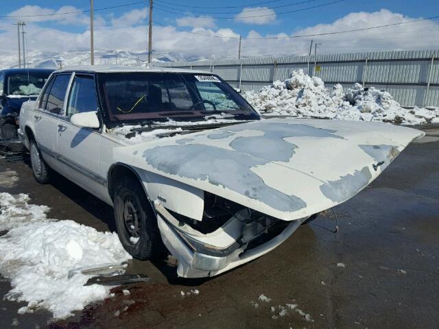 1G4HP54C1KH457206 - 1989 BUICK LESABRE CU WHITE photo 1