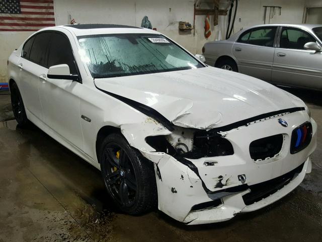 WBAFU9C54DDY72817 - 2013 BMW 550 XI WHITE photo 1