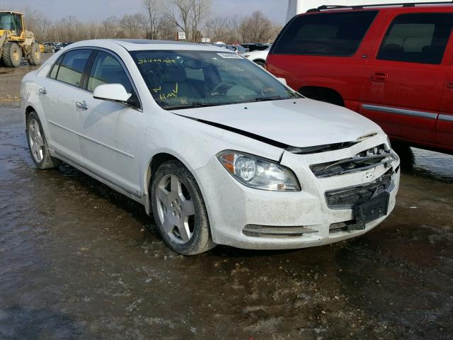 1G1ZJ57789F252151 - 2009 CHEVROLET MALIBU 2LT WHITE photo 1