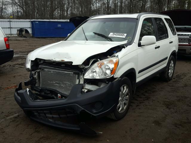 SHSRD78845U310619 - 2005 HONDA CR-V EX WHITE photo 2