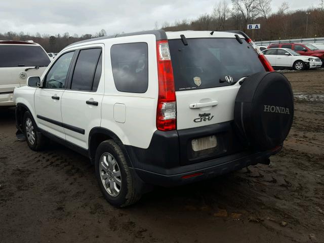 SHSRD78845U310619 - 2005 HONDA CR-V EX WHITE photo 3