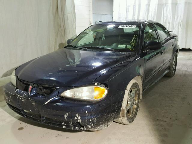 1G2NF52F44M563333 - 2004 PONTIAC GRAND AM S BLUE photo 2