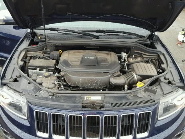 1C4RJFBG4GC377313 - 2016 JEEP GRAND CHER BLUE photo 7