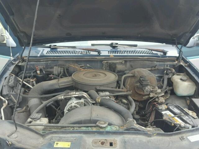 1B7GL23XXSS382166 - 1995 DODGE DAKOTA GREEN photo 7