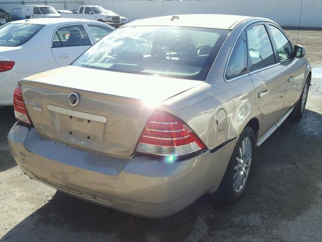 1MEHM42147G606230 - 2007 MERCURY MONTEGO PR 金色 照片 4