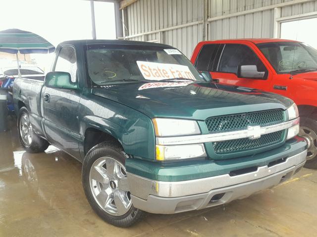 1GCEC14X64Z222800 - 2004 CHEVROLET SILVERADO GREEN photo 1