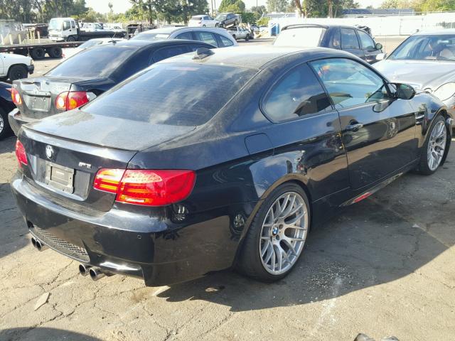 WBSKG9C51BE368718 - 2011 BMW M3 BLACK photo 4