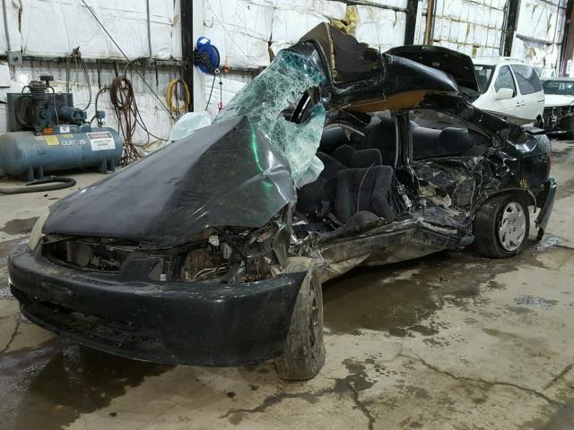 1HGEJ824XVL119019 - 1997 HONDA CIVIC EX შავი ფოტო 2