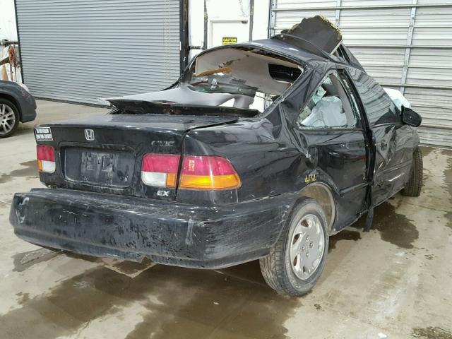 1HGEJ824XVL119019 - 1997 HONDA CIVIC EX შავი ფოტო 4
