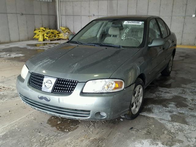 3N1CB51D76L529725 - 2006 NISSAN SENTRA 1.8 GREEN photo 2