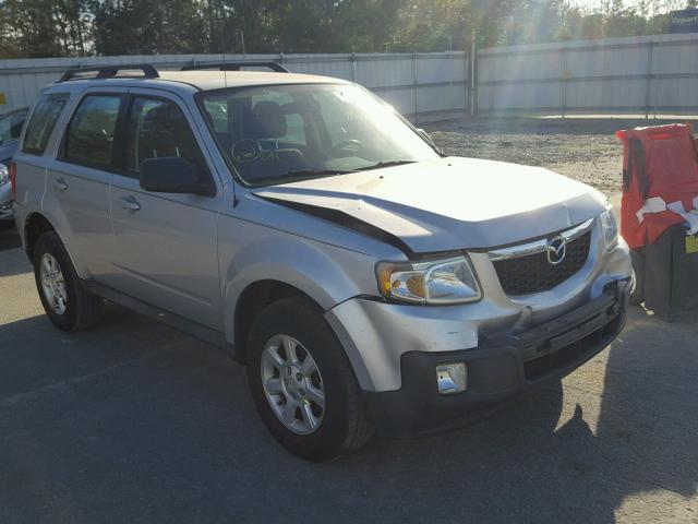 4F2CY0C71BKM06746 - 2011 MAZDA TRIBUTE I SILVER photo 1