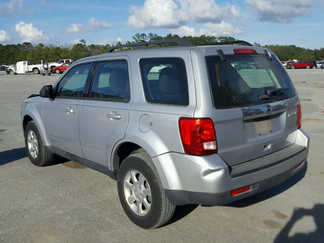 4F2CY0C71BKM06746 - 2011 MAZDA TRIBUTE I SILVER photo 3