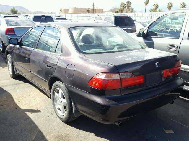 1HGCG1658XA048014 - 1999 HONDA ACCORD EX PURPLE photo 3