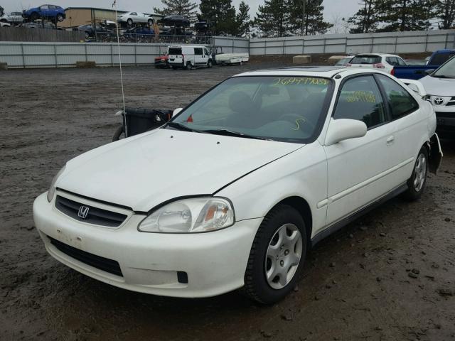 1HGEJ8244XL023633 - 1999 HONDA CIVIC EX WHITE photo 2