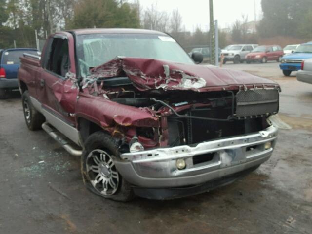 3B7HC13Y81G767626 - 2001 DODGE RAM 1500 BURGUNDY photo 1