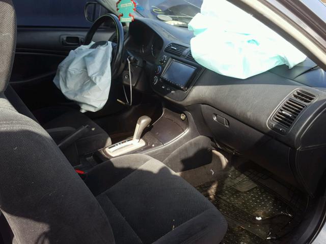 1HGEM22925L021408 - 2005 HONDA CIVIC EX ნაცრისფერი ფოტო 5