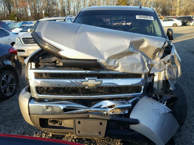 3GCEC23J29G186470 - 2009 CHEVROLET SILVERADO SILVER photo 7