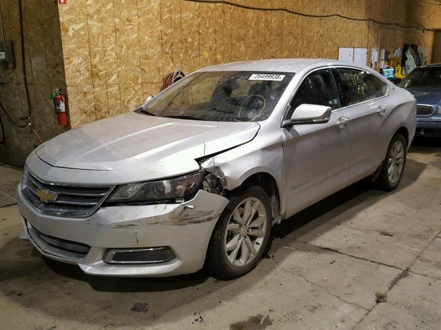 1G1105S35HU196071 - 2017 CHEVROLET IMPALA LT SILVER photo 1