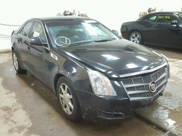 1G6DM577880101579 - 2008 CADILLAC CTS BLACK photo 1