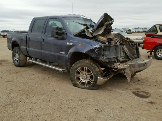 1FTSW21P75EB90453 - 2005 FORD F250 SUPER BLUE photo 1