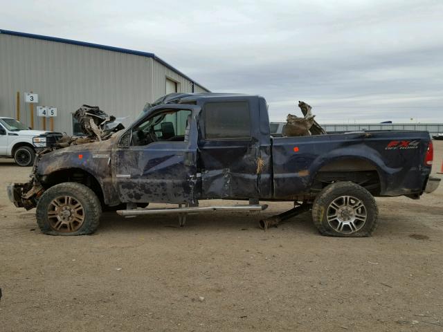 1FTSW21P75EB90453 - 2005 FORD F250 SUPER BLUE photo 9