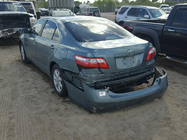 4T1BE46K89U887875 - 2009 TOYOTA CAMRY BASE TEAL photo 3