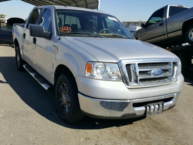 1FTPW12558FA87608 - 2008 FORD F150 SUPER SILVER photo 1