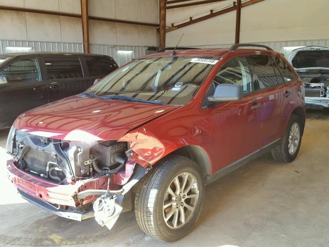 2FMDK36C08BA60235 - 2008 FORD EDGE SE MAROON photo 2