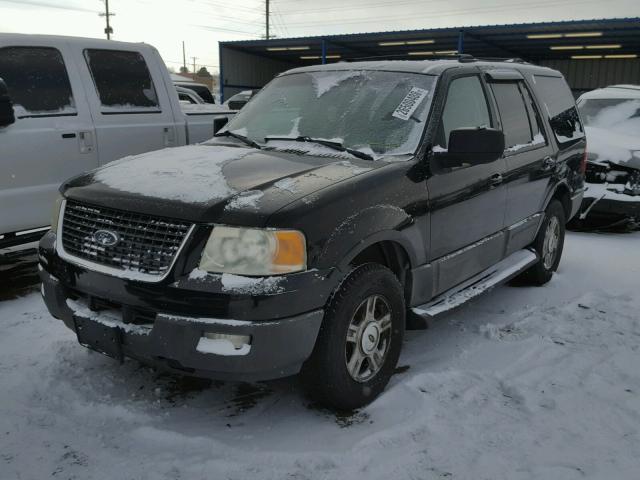 1FMRU15L33LA08726 - 2003 FORD EXPEDITION BLACK photo 2