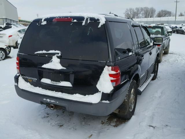 1FMRU15L33LA08726 - 2003 FORD EXPEDITION BLACK photo 4