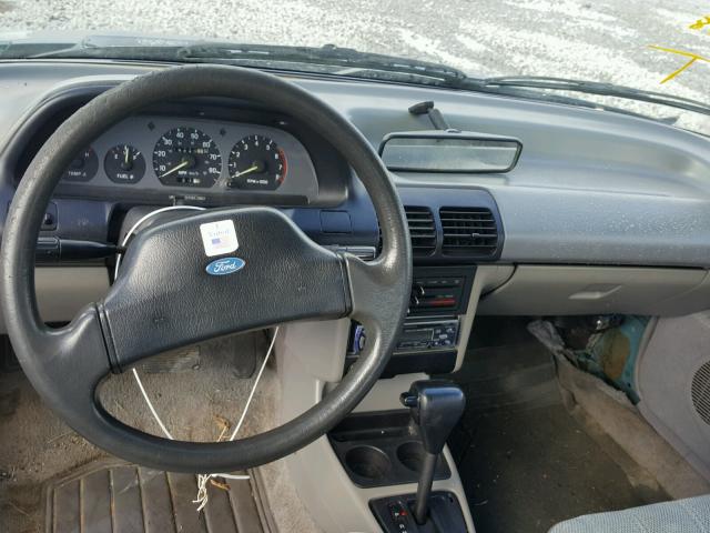 3FAPP13J1PR177919 - 1993 FORD ESCORT LX BLUE photo 9