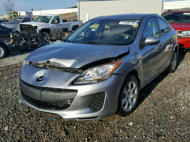 JM1BL1TF0D1834761 - 2013 MAZDA 3 I SILVER photo 2