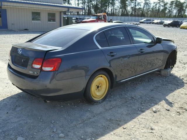 JTHBN96S565015160 - 2006 LEXUS GS GENERAT GRAY photo 4