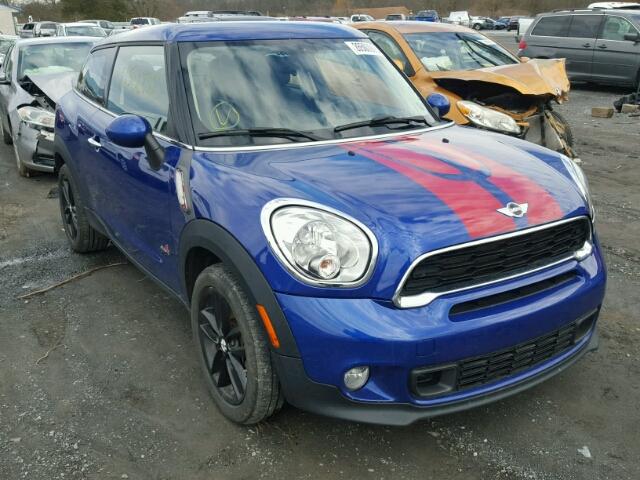 WMWSS7C57DWN51769 - 2013 MINI COOPER S P BLUE photo 1