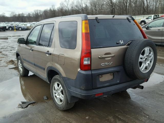 SHSRD78803U114321 - 2003 HONDA CR-V EX BROWN photo 3