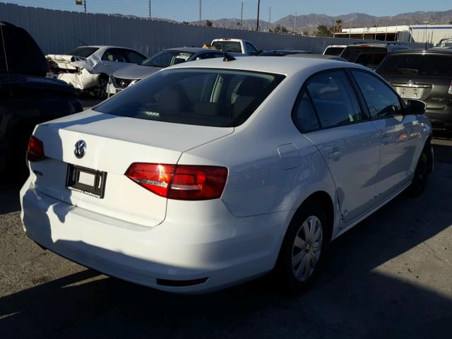 3VW2K7AJ8FM295953 - 2015 VOLKSWAGEN JETTA BASE 白色 照片 4
