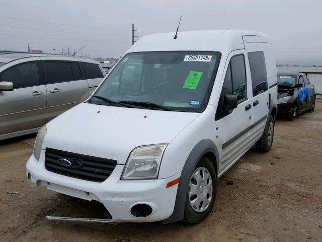 NM0LS6BN4CT102758 - 2012 FORD TRANSIT CO WHITE photo 2