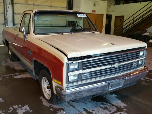 2GCDC14H1E1110517 - 1984 CHEVROLET C10 TWO TONE photo 1