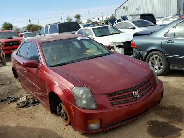 1G6DP577170112820 - 2007 CADILLAC CTS HI FEA MAROON photo 1