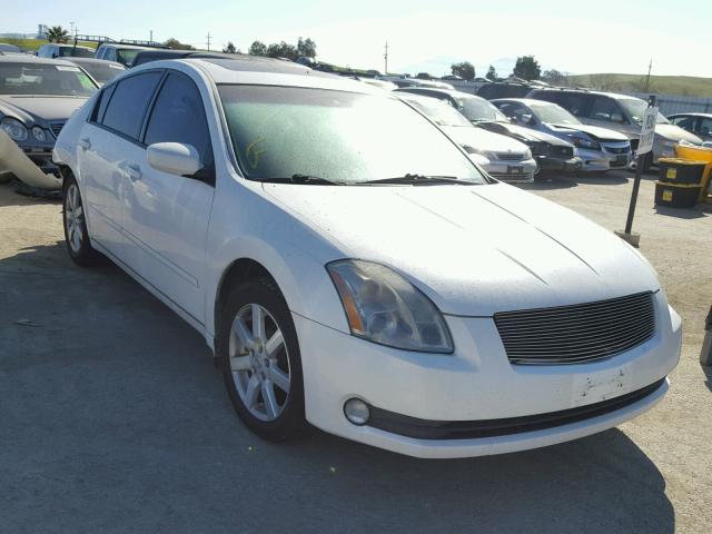 1N4BA41E75C868211 - 2005 NISSAN MAXIMA SE WHITE photo 1